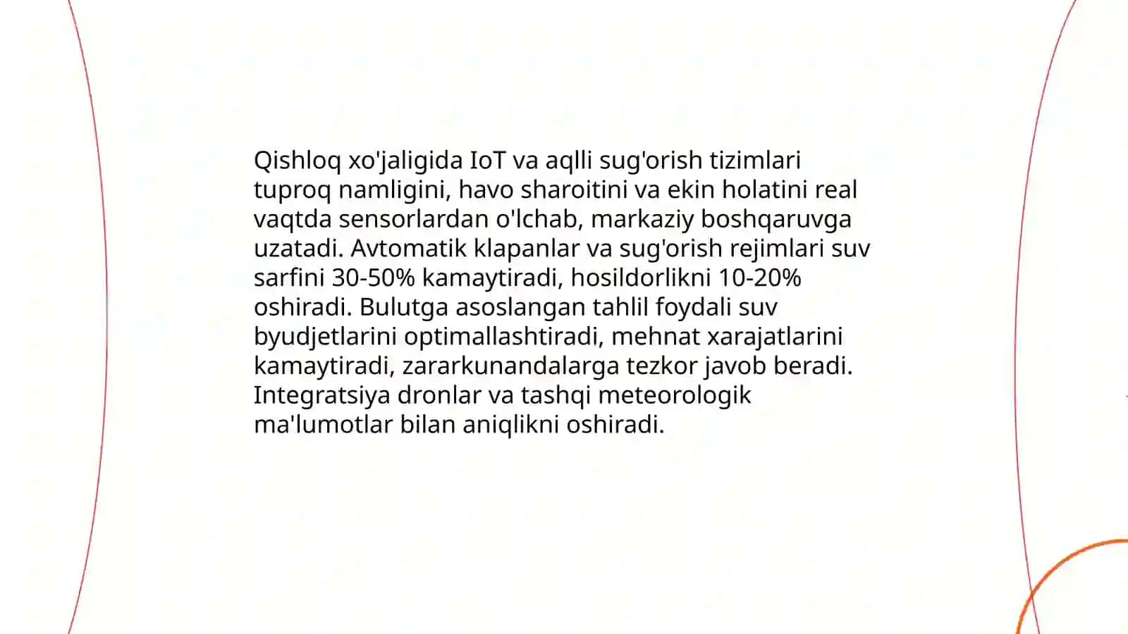 Qishloq xo'jaligida IoT va aqlli sug'orish tizimlari 3