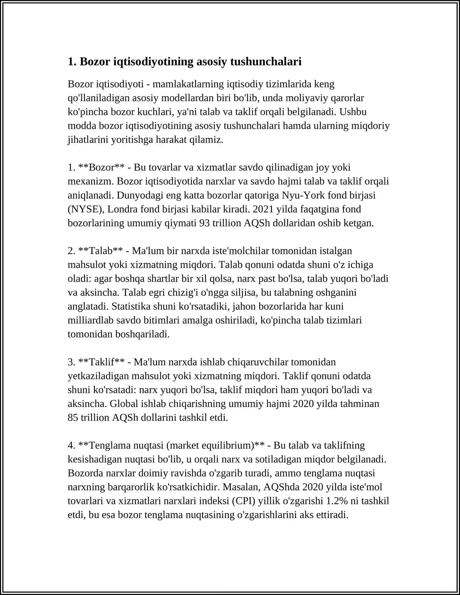 IQTISODIYOTNI RIVOJLANTIRISHNING BOZOR MODELI 3
