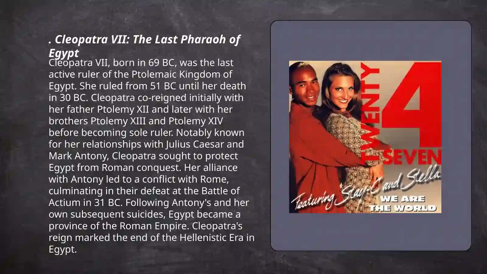 Cleopatra VII: The Last Pharaoh of Egypt 3