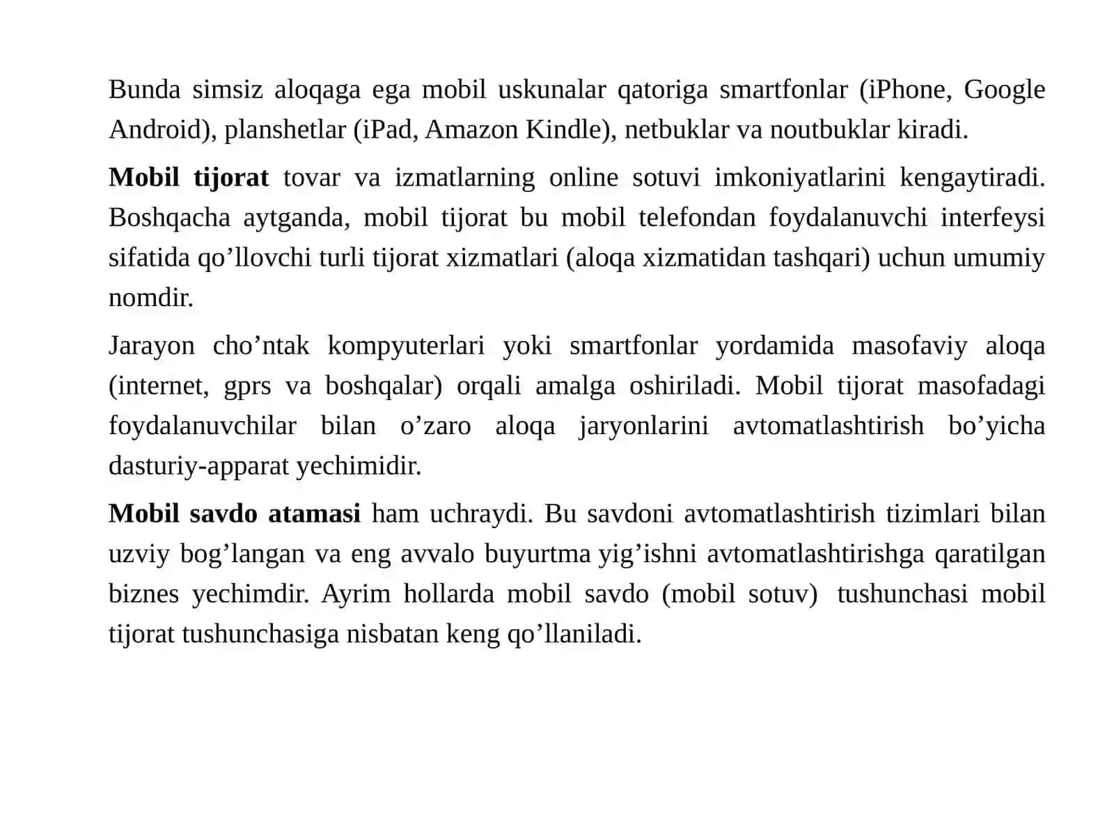 Elektron Biznes va Mobil Tijorat Texnologiyalari 3