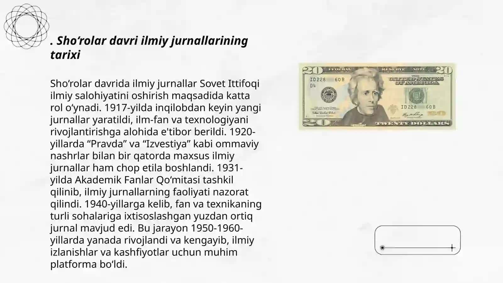 Sho‘rolar davri ilmiy jurnallar faoliyati 3
