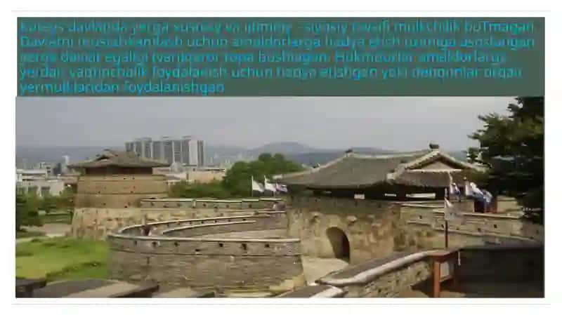 O'rganilayotgan mamlakat tarixi 3