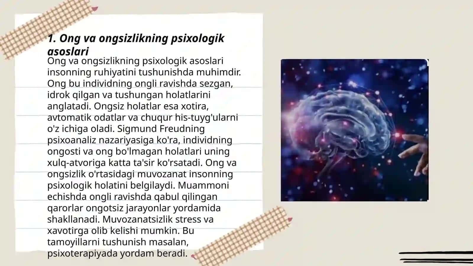 Ong va ongsizlik 3