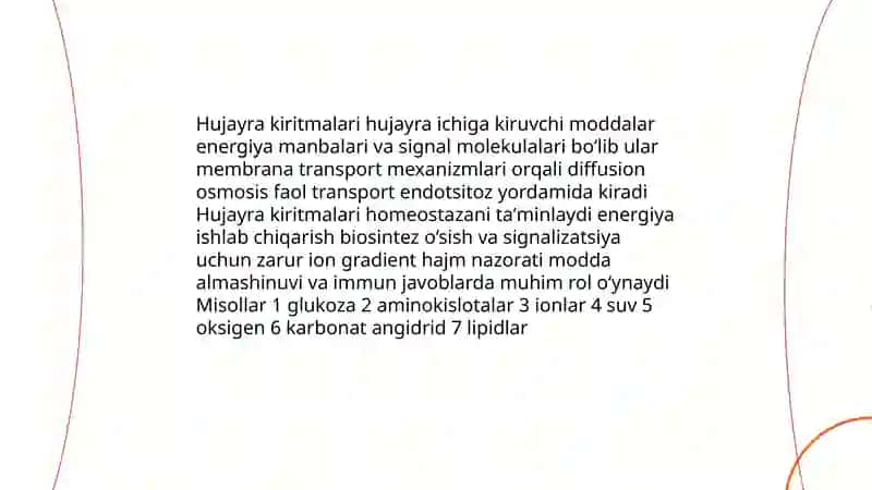 Hujayra kiritmalari 3