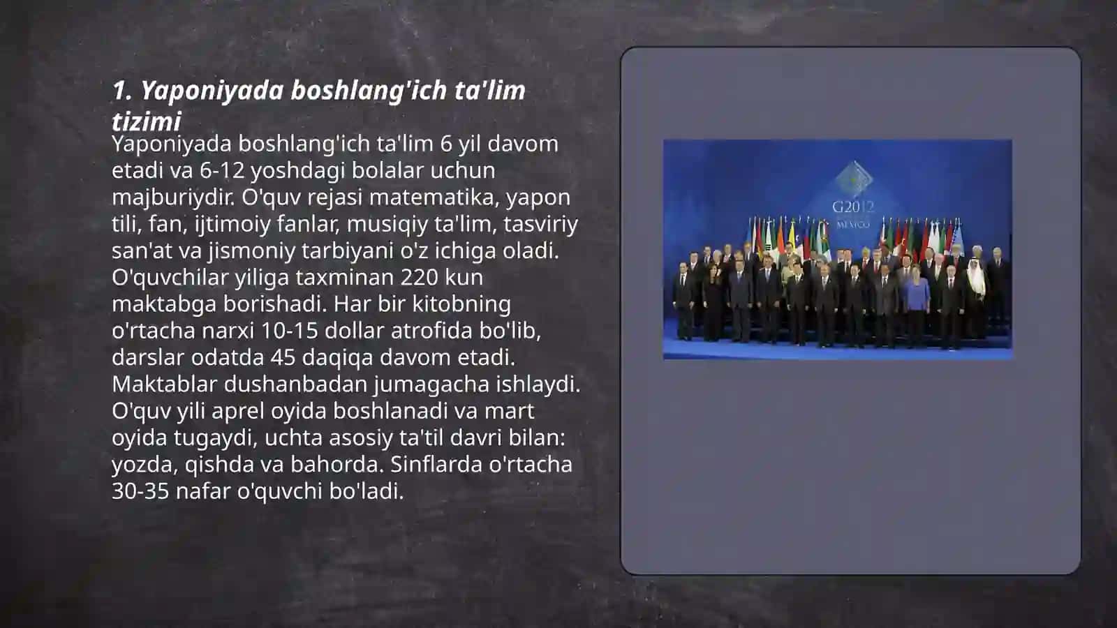 Yaponiyada ta'lim tizimi 3