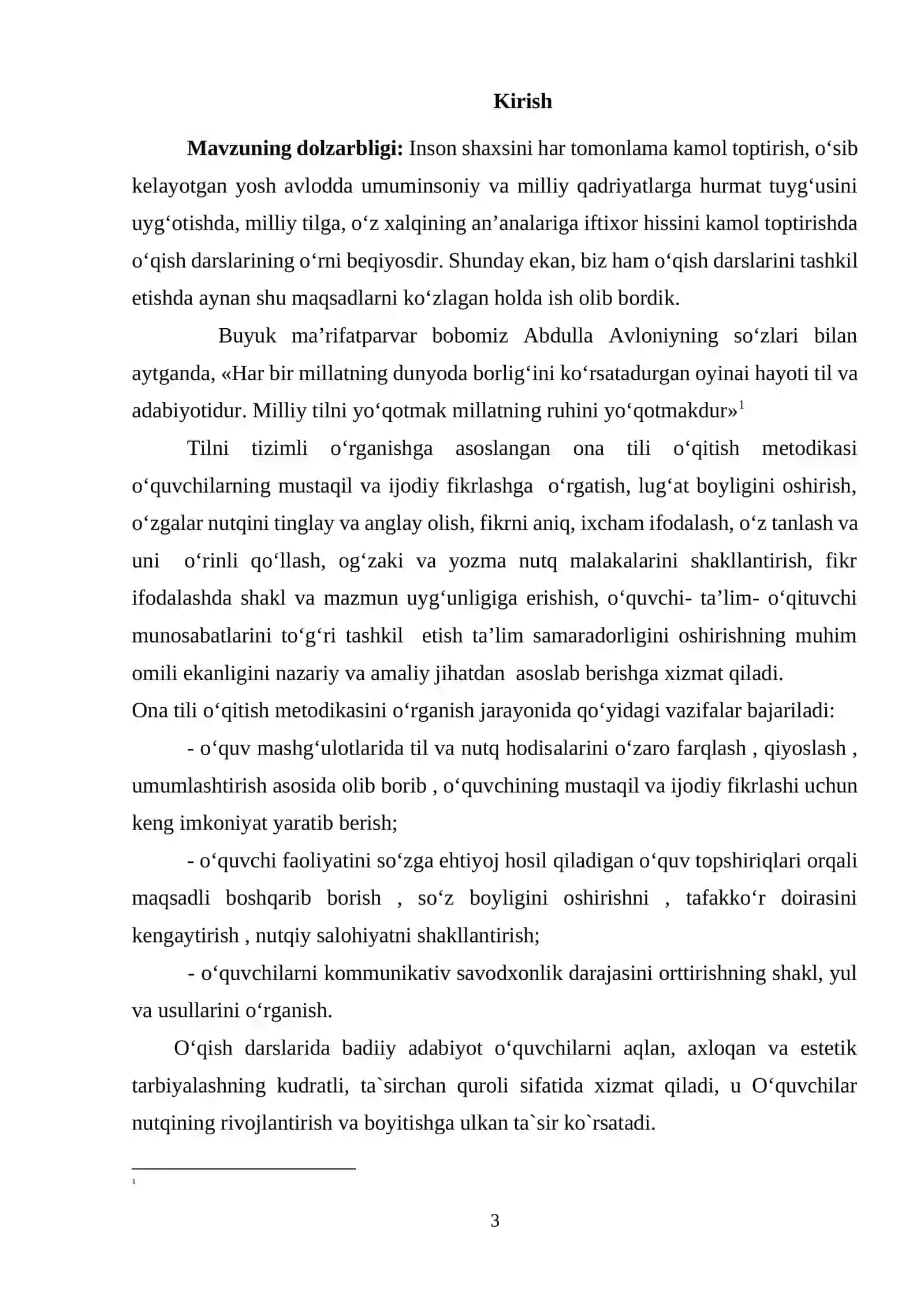 SINFDAN TASHQARI OʻQISH ASOSIY BOSQICH DARSLARINI TASHKIL ETISH(4-SINIF) 3