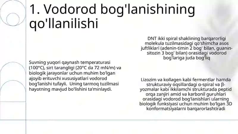 Vodorod bog'lanish 3