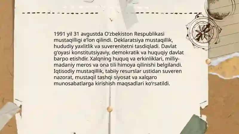 Oʻzbekistonning eng yangi tarixi 3