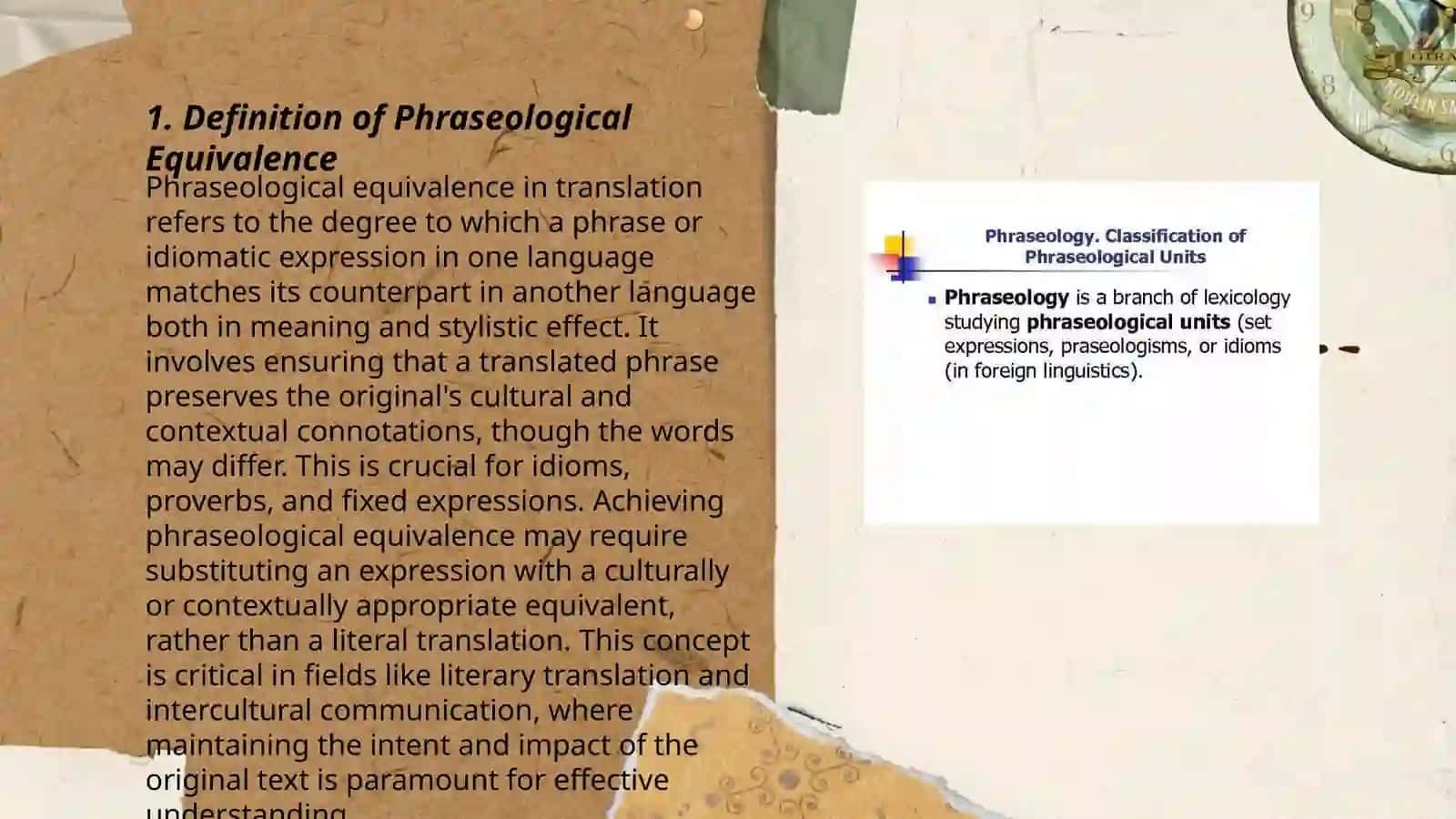 Phraseological Equivalence Phenomenon Haqida 3