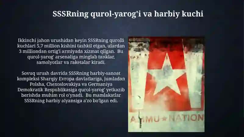 Ikkinchi jahon urushidan keyin SSSR 3