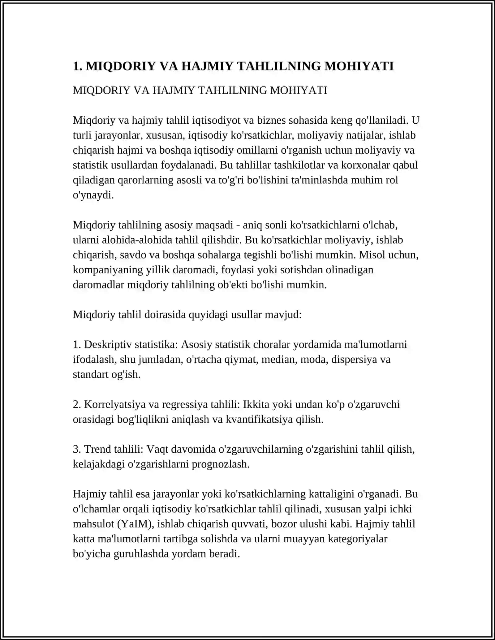 MIQDORIY VA HAJMIY TAHLILNING MOHIYATI 3