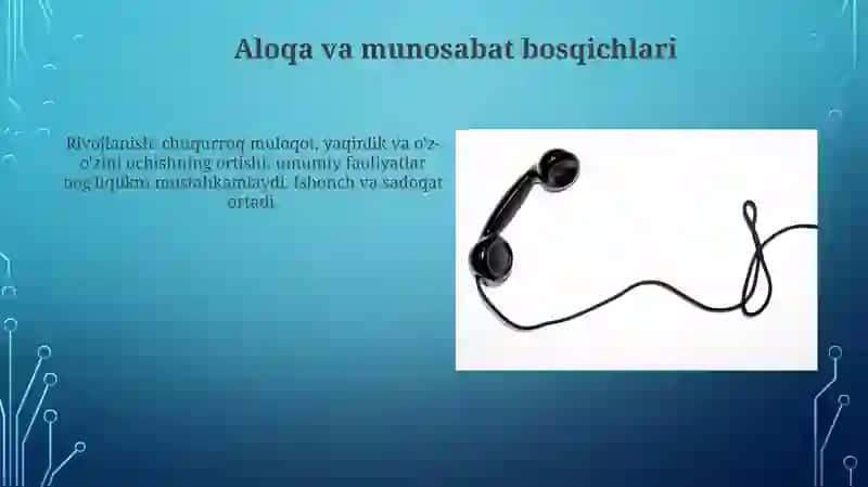 Shaxslararo munosabatlar va ularda muloqotning ôrni 3