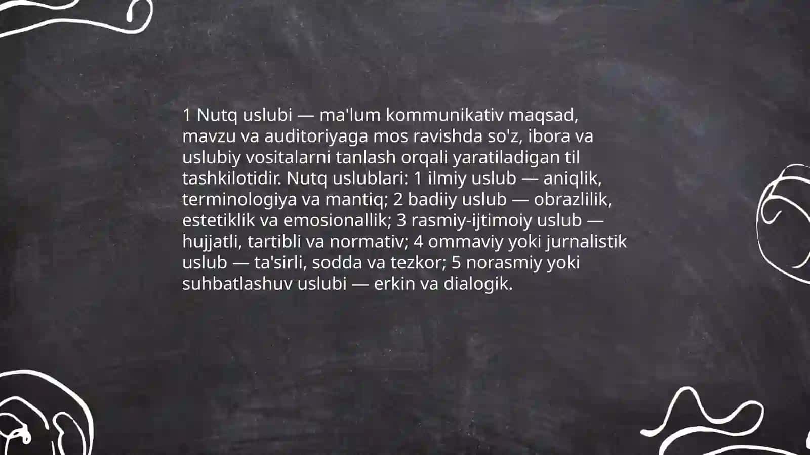 Nutq uslublari 3