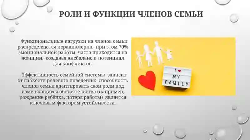 Система межличностных отношений в семье 3