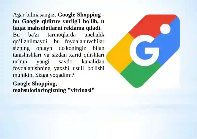 Google Shoppingvauningimkoniyatlari 3