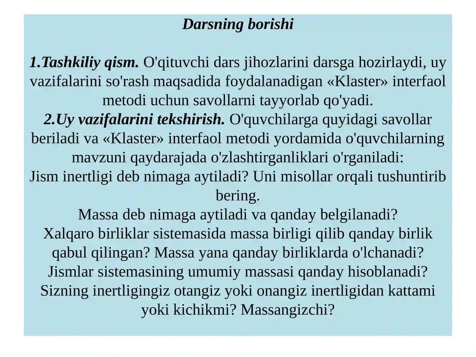 Nyutonning ikkinchi qonuni 3