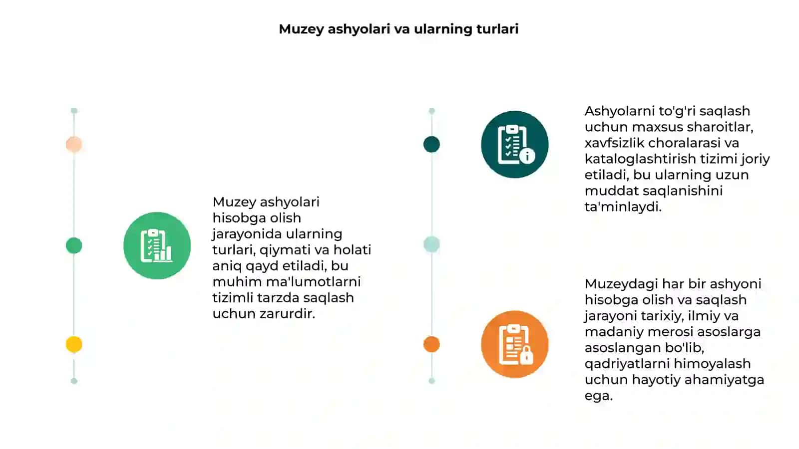 Muzey ashyolari hisobga olish va saqlash 3