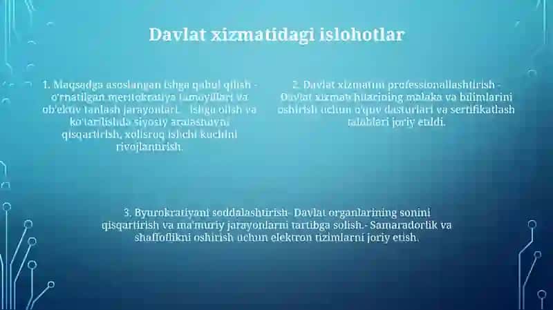 Mustaqillik Yillarida Davlat Boshqaruvi Tizimda Amalga Oshirilgan Islohotlar 3