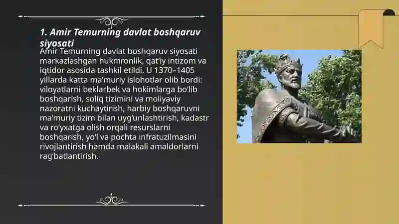 Amir Temur buyuk davlat arbobi 3