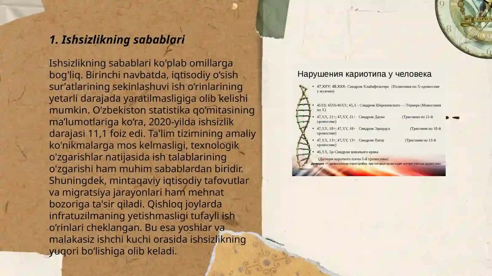Ishsizlikning sabablari 3