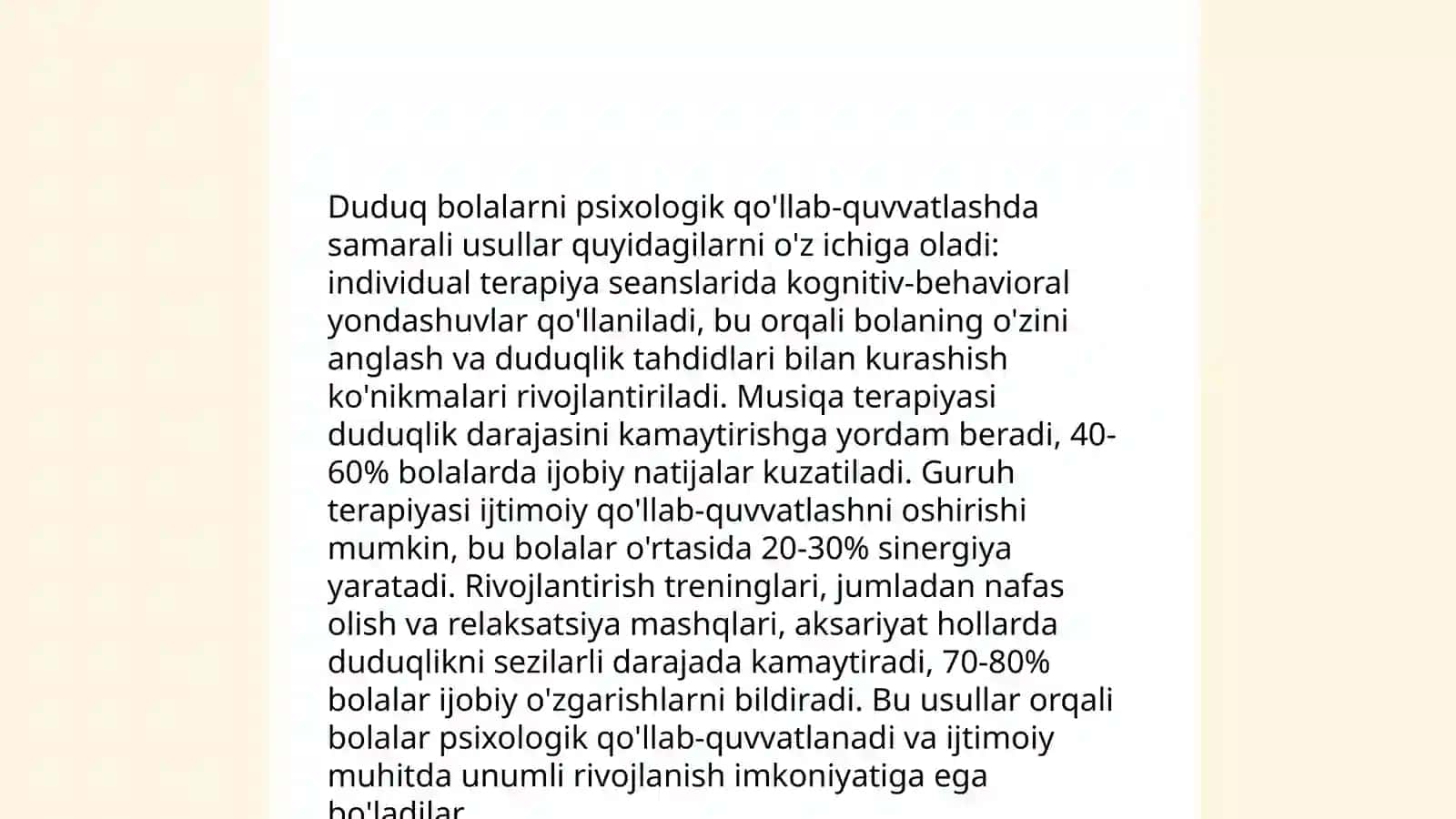 Maktabgacha yoshdagi duduqlanuvchi bolalarni maktab ta'limiga psixologik tayyorlash 3