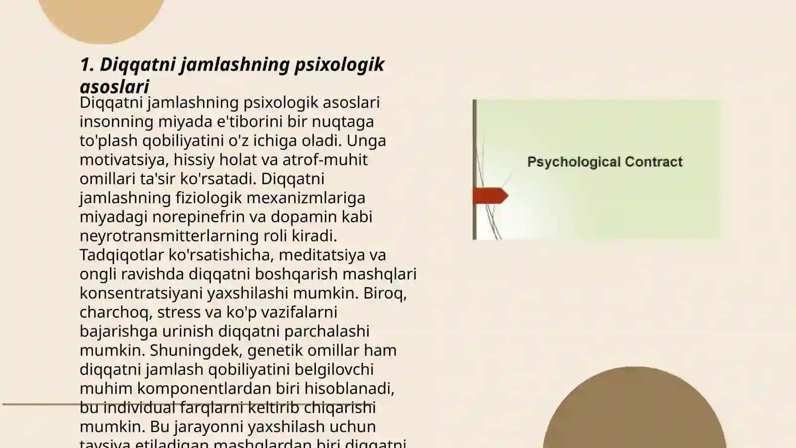 Psixogiya: Diqqat 3