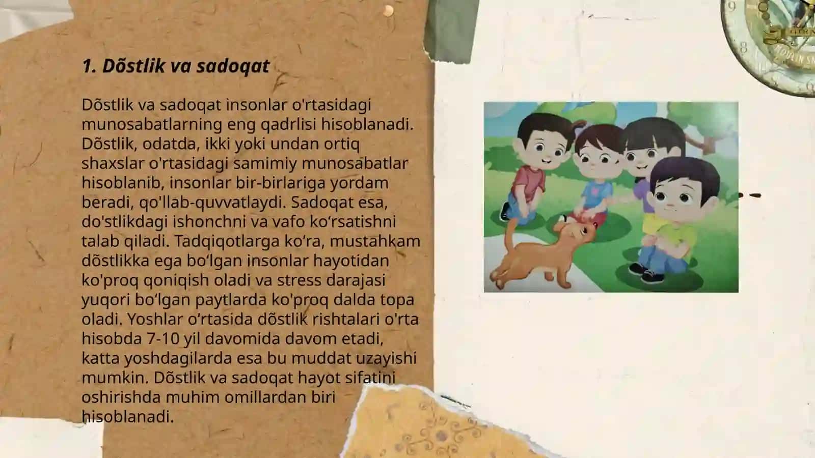 Dõstlar qancha kõp bõlsa olam nurga tõladi 3