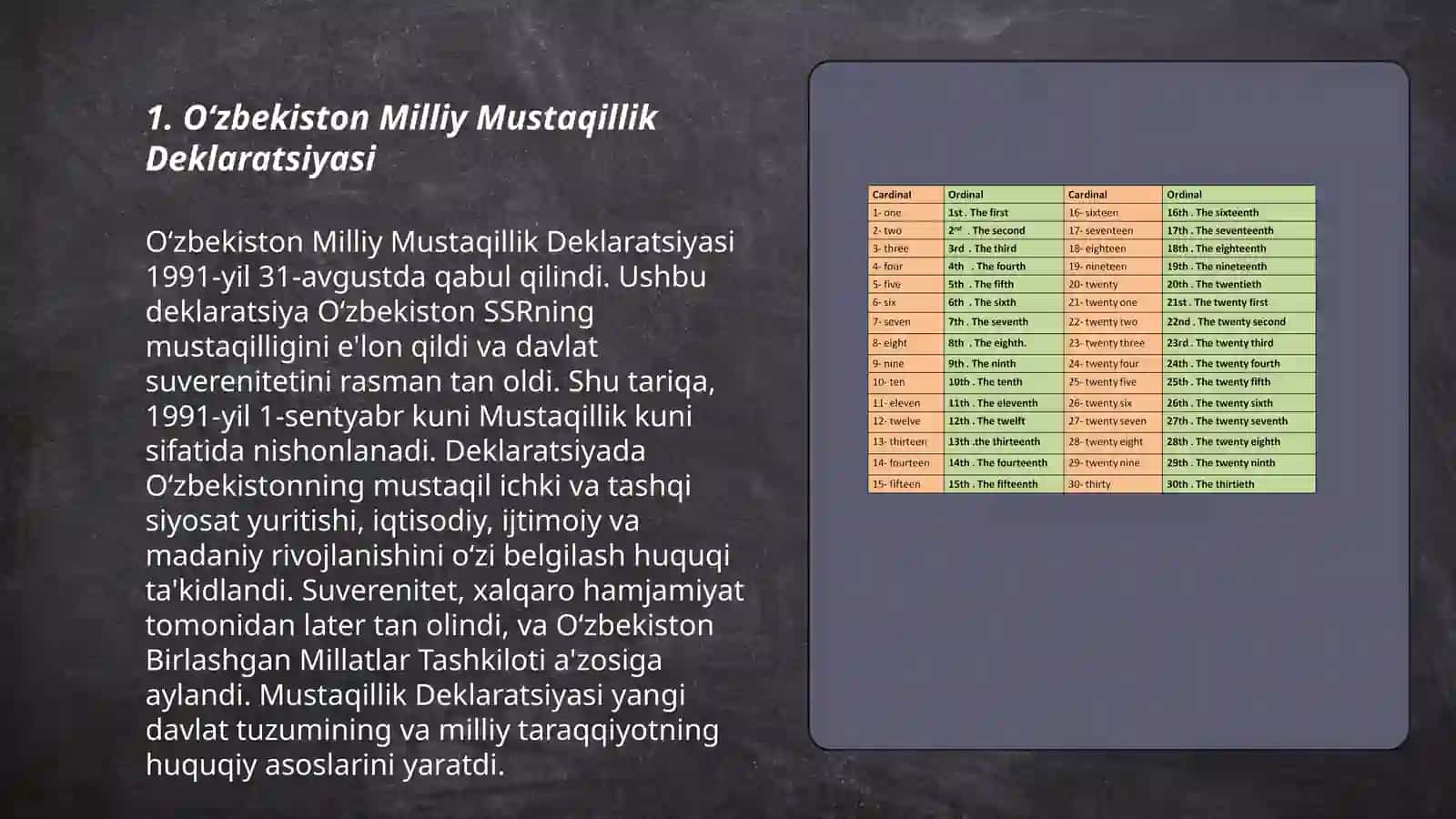 Oʻzbekistonning oʻziga xos istiqlol va taraqqiyot yoʻli 3