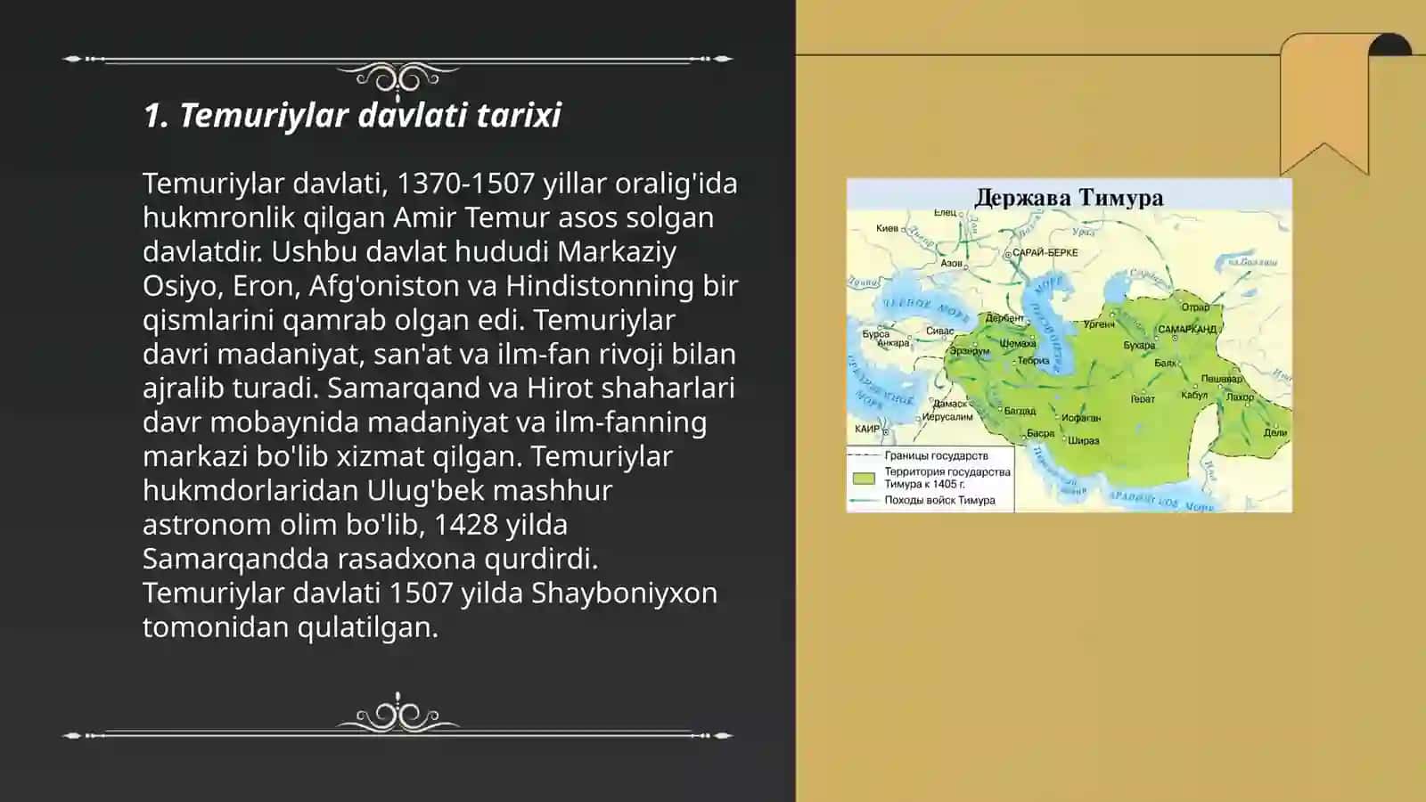 Temuriylar davlati 3