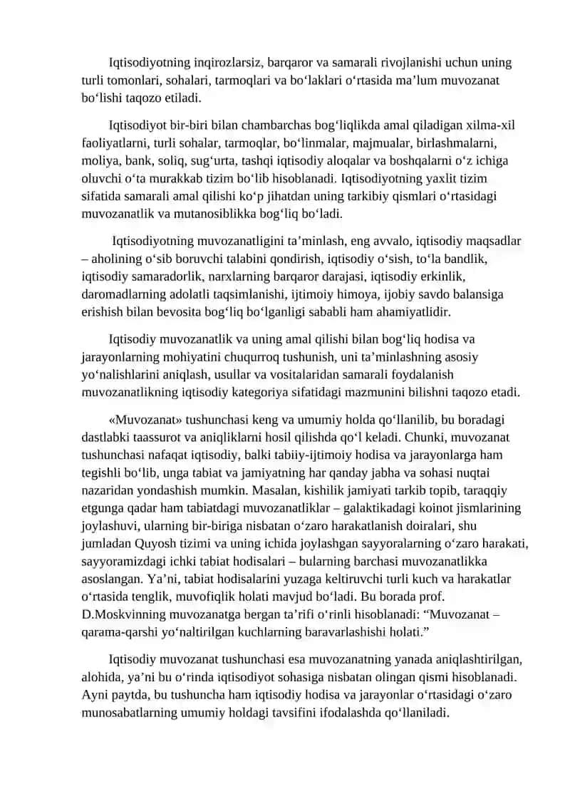 Iqtisodiyot nazariyasi fanidan 3