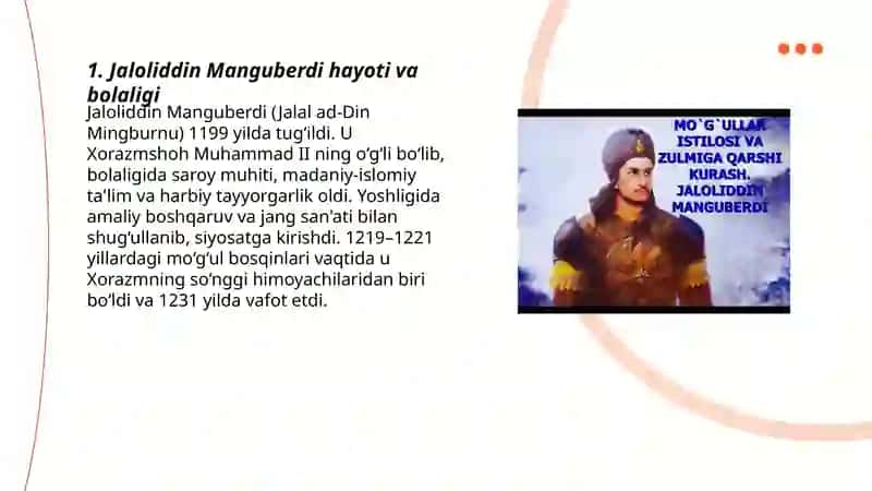 Jaloliddin Manguberdi -Vatan himoyachisi 3