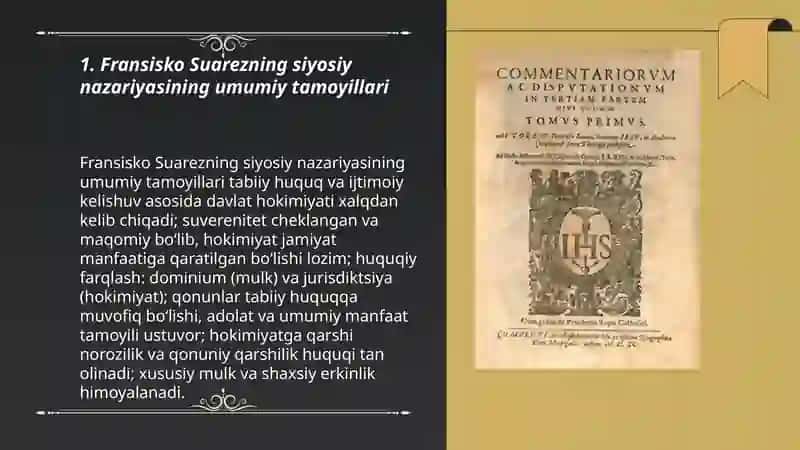 Fransisko Suarezning ijtimoiy-siyosiy qarashlari 3