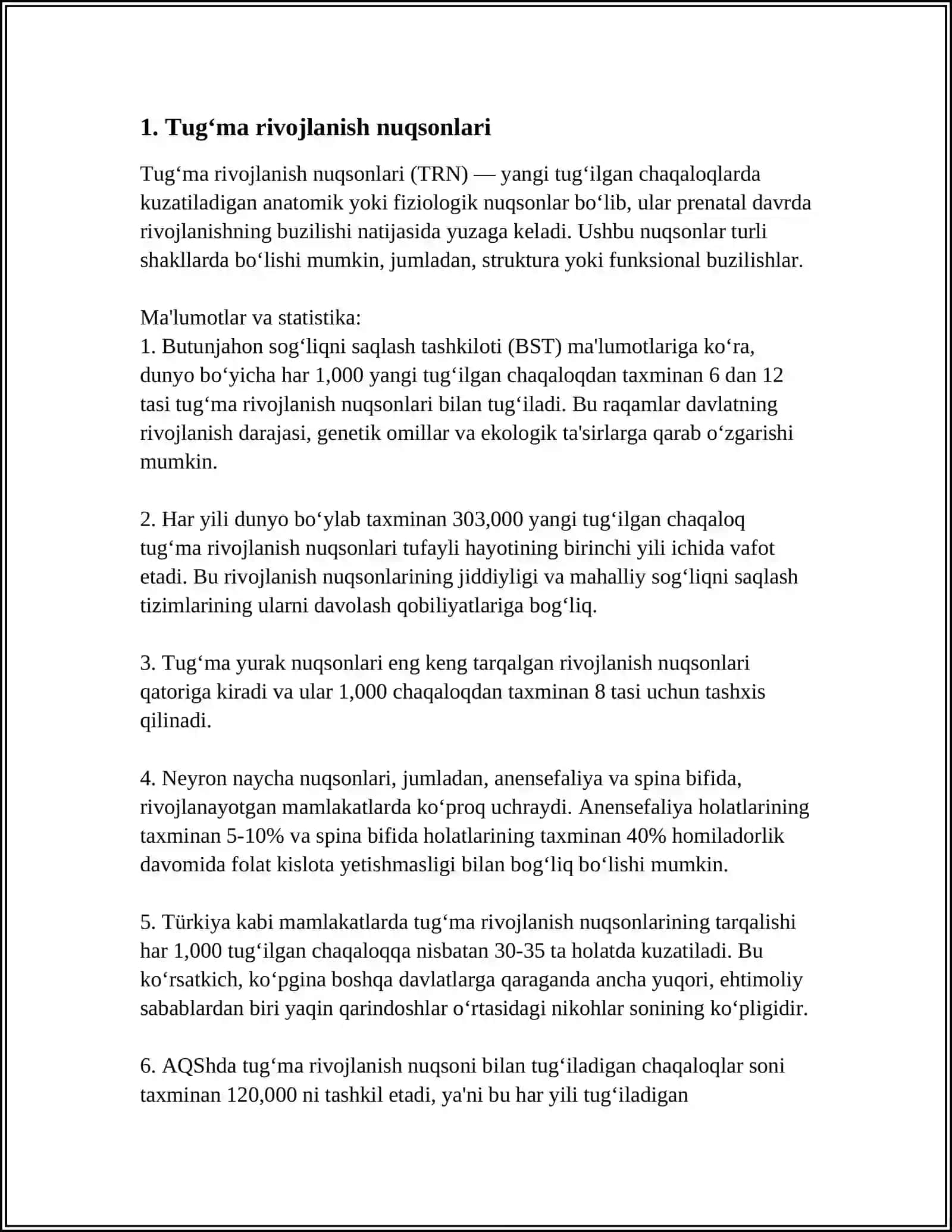 SIYDIK AYIRUV AʼZOLARINING RIVOJLANISH NUQSONLARI 3