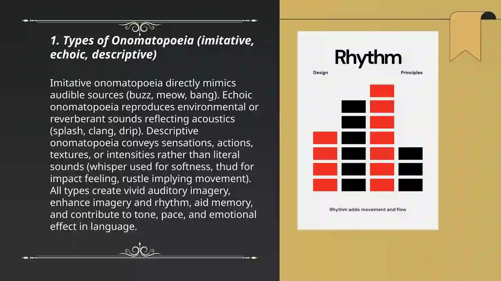 Onomatopoeia, Rhyme, and Rhythm 3