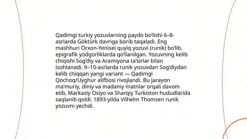 Qadimgi turkiy yozuvlar 3