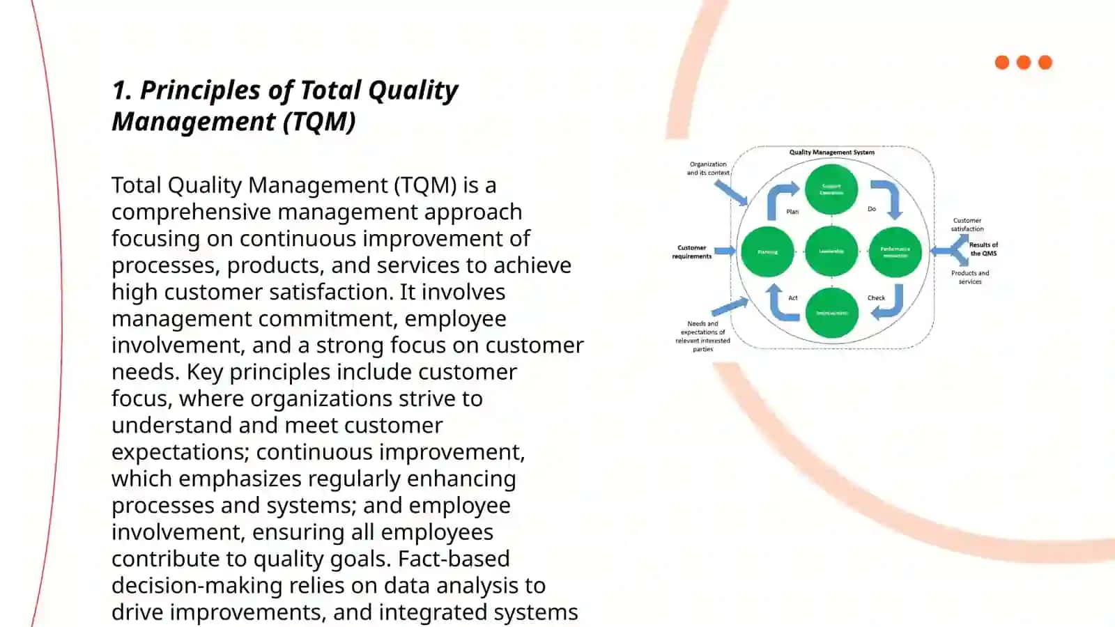 Controlling and total quality management 3