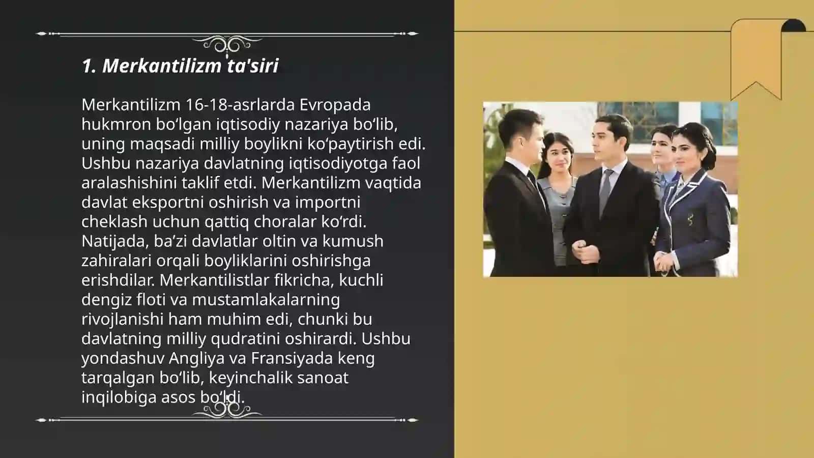 Klassik iqtisodiy maktab vujudga kelishining tarixiy shart-sharoitlari 3