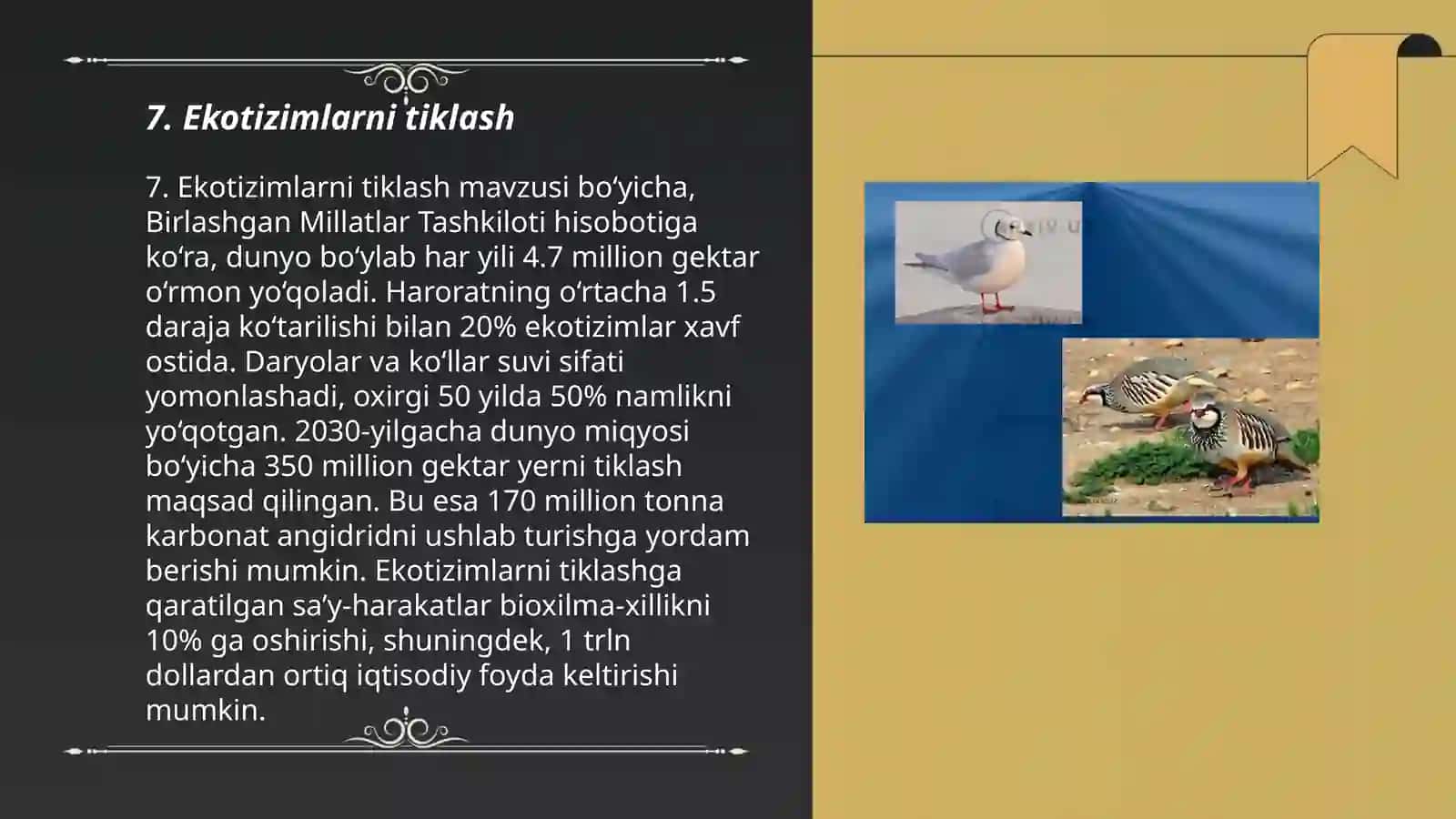Hayvonot dunyosi va uni muxofaza qilish 3