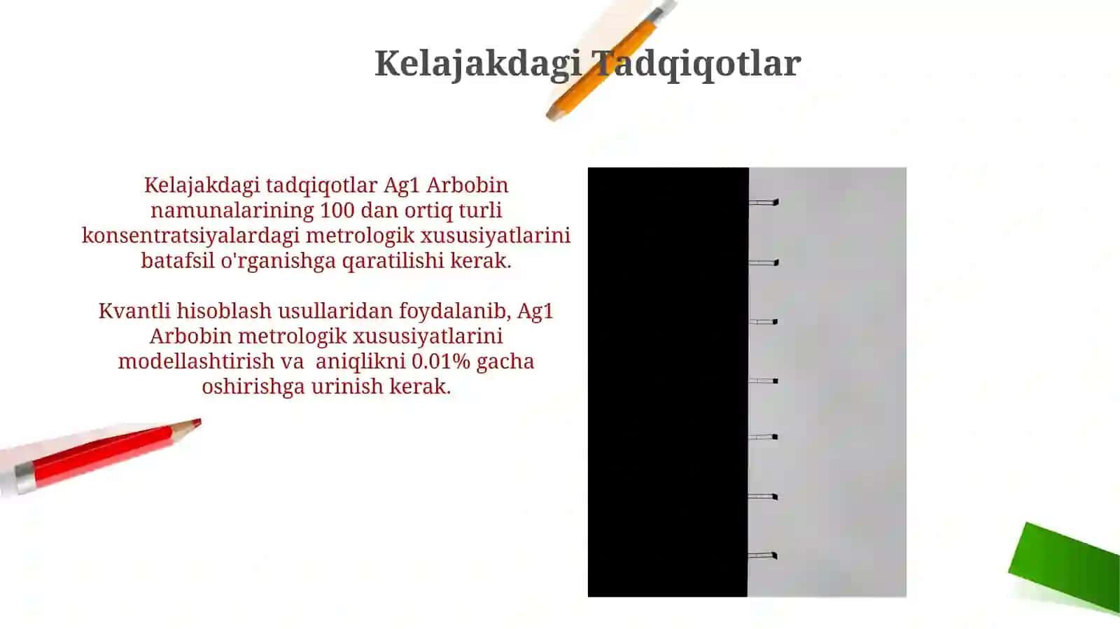 AG1 arbobining metralogik xususiyatini aniqlash 3