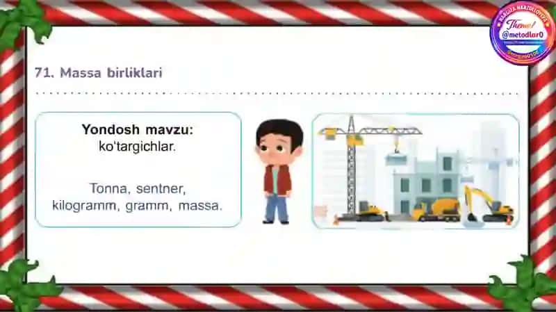 Massa birliklari 3