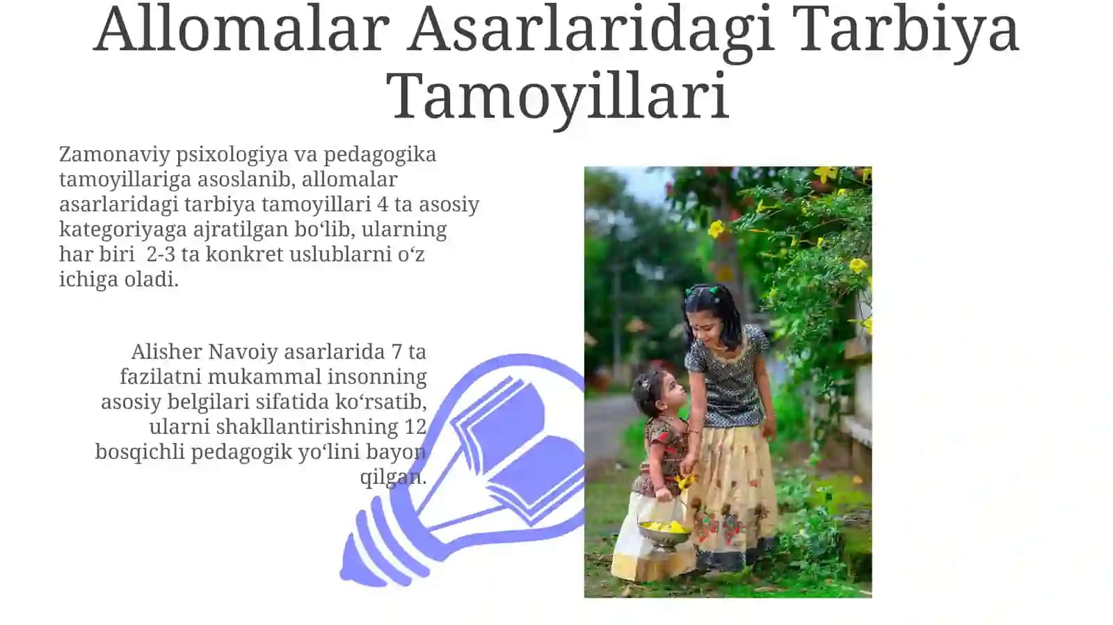 Allomalar asarlarida barkamol insonni tarbiyalash ĝoyalari 3
