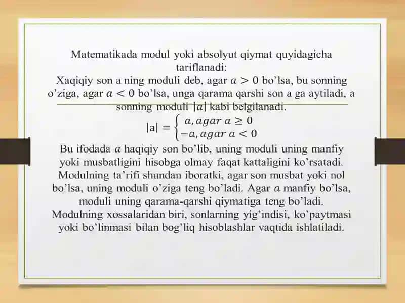 Matematika va Informatika Yo'nalishi 3