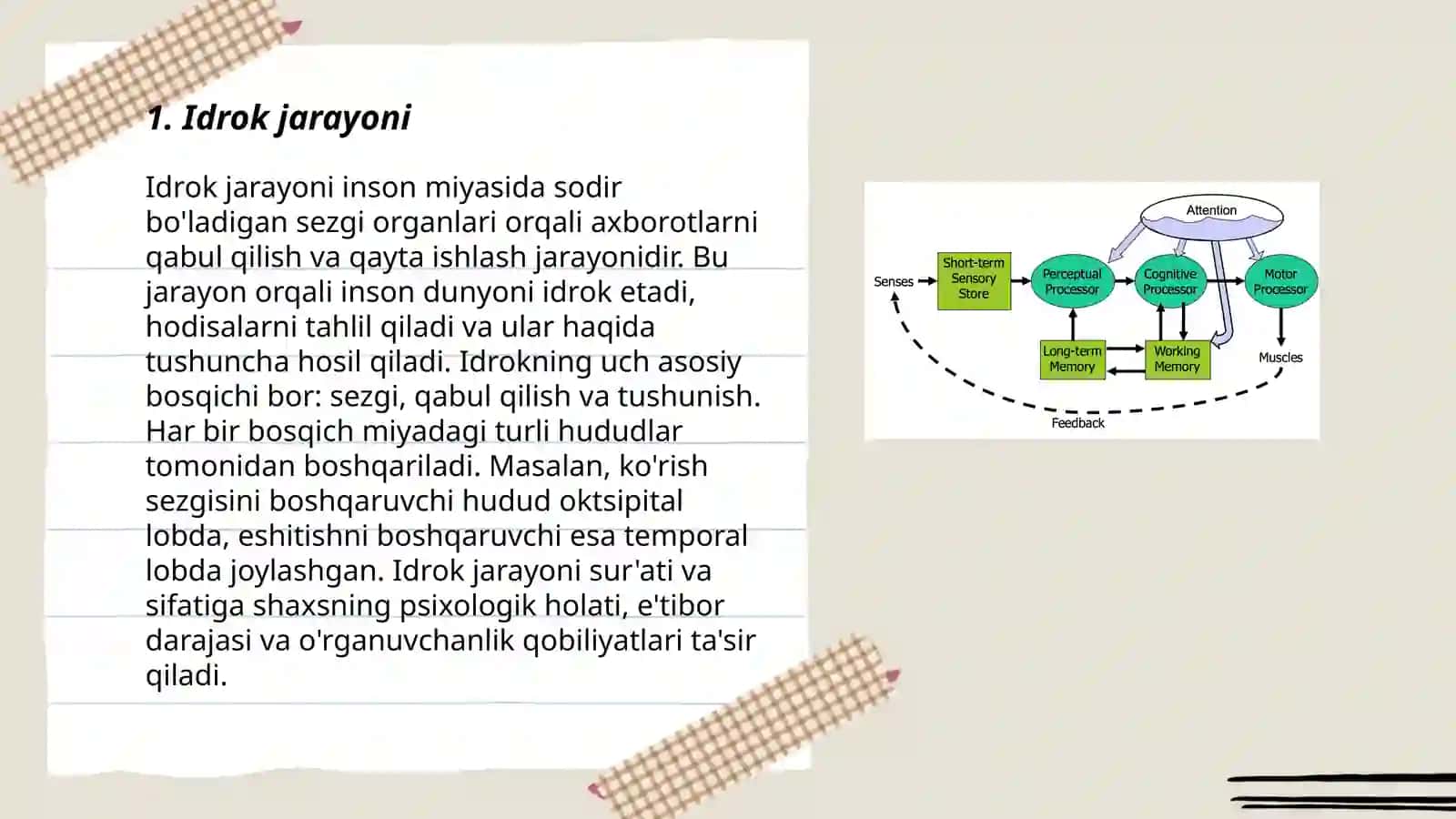 Idrok jarayoni 3