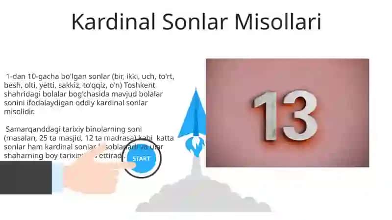 Kardinal Sonlar Misollari 3