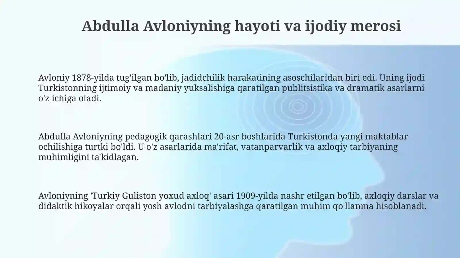 Abdulla Avloniyasarlaridan vijdontarbiyasimasalalari 3