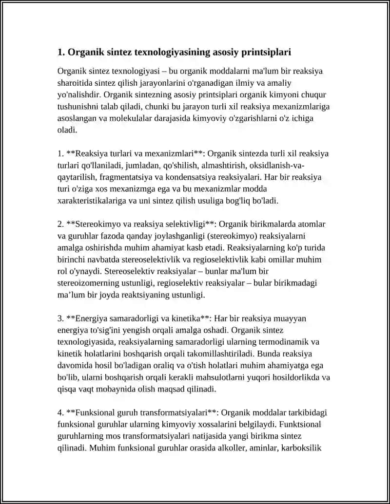 ORGANIK SENTIZ TEXNOLOGIYASI 3