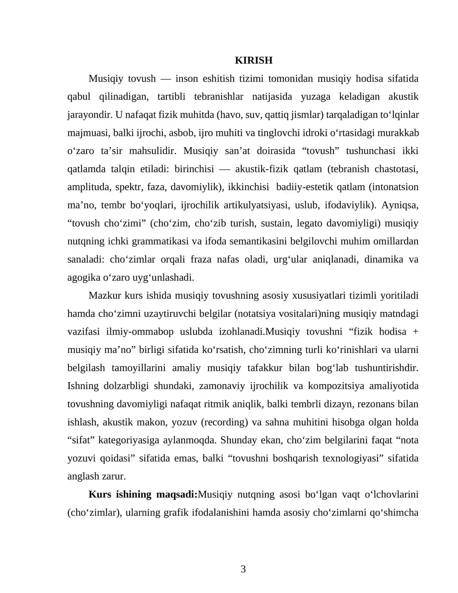 Tovush choʻzimlari. Choʻzimlarni uzaytiruvchi belgilar 3