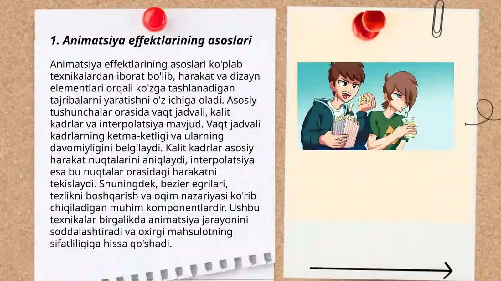 Animatsiya effektlari.Taqdimot namoyishini boshqarish 3
