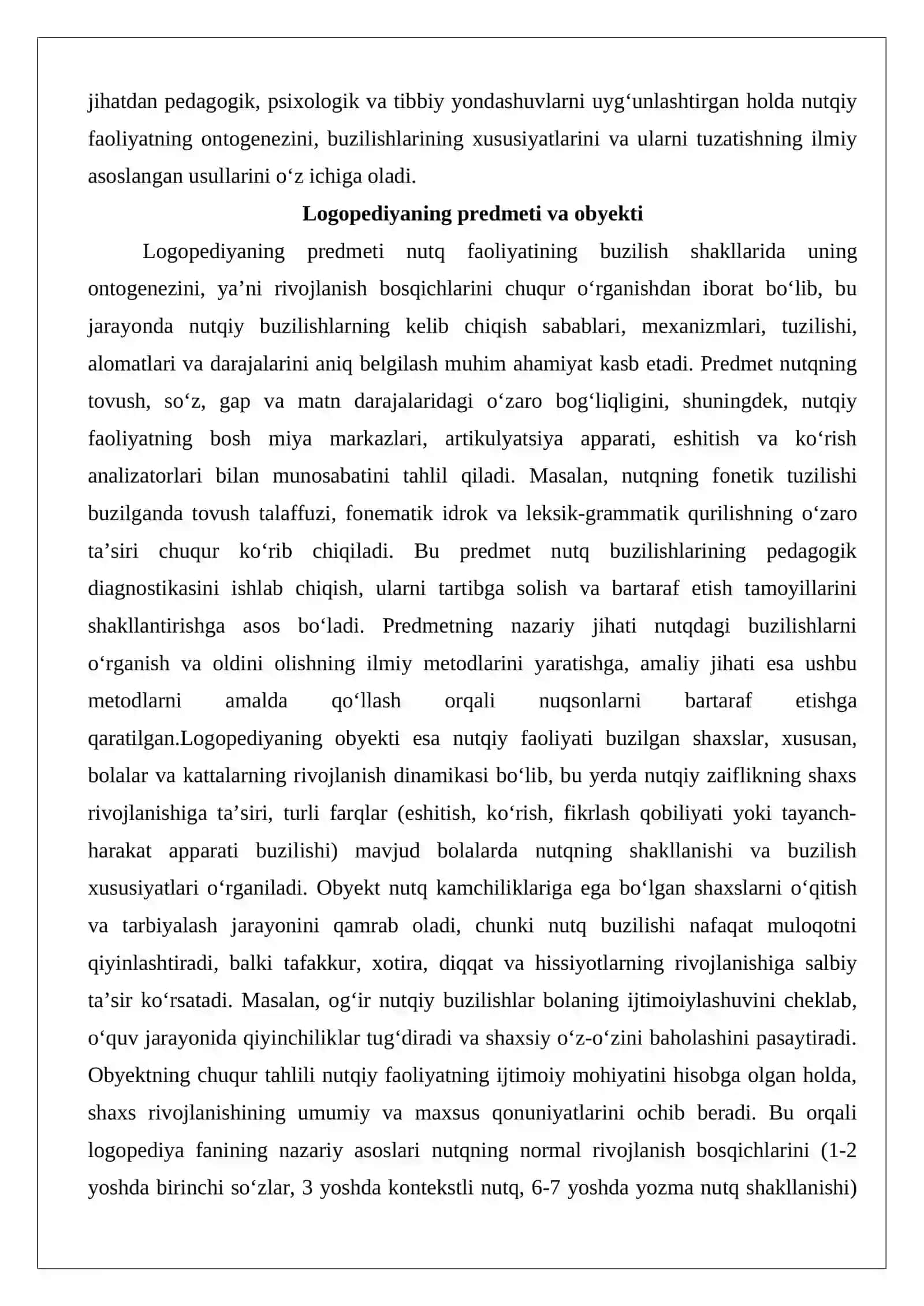 Logopediya fanining metod va tamoyillari 3