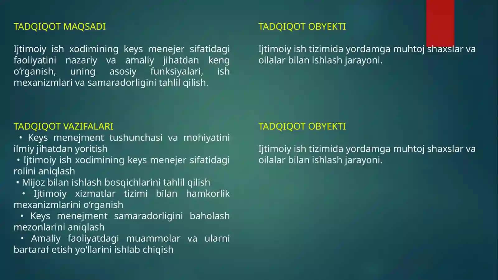 Ijtimoiy ish xodimi – keys menejer sifatida faoliyati 3